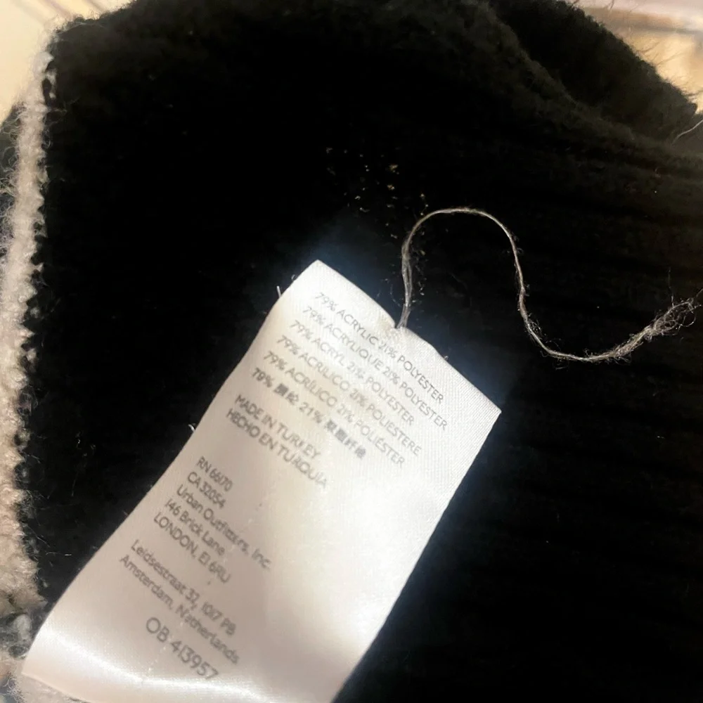 Anthropologie Maeve Oversized Striped Sweater Vest - Picture 5 of 5